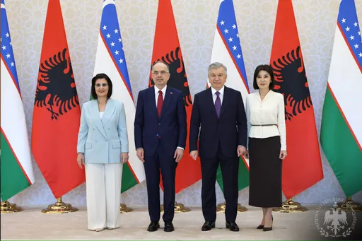 Presidenti Begaj vizitë zyrtare në Uzbekistan, në fokus thellimi i marrëdhënieve mes dy vendeve