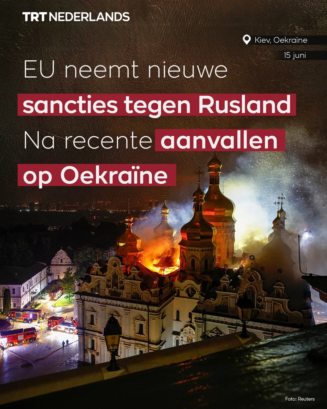 De EU neemt na recente aanvallen op Oekraïne nieuwe sancties tegen Rusland aan