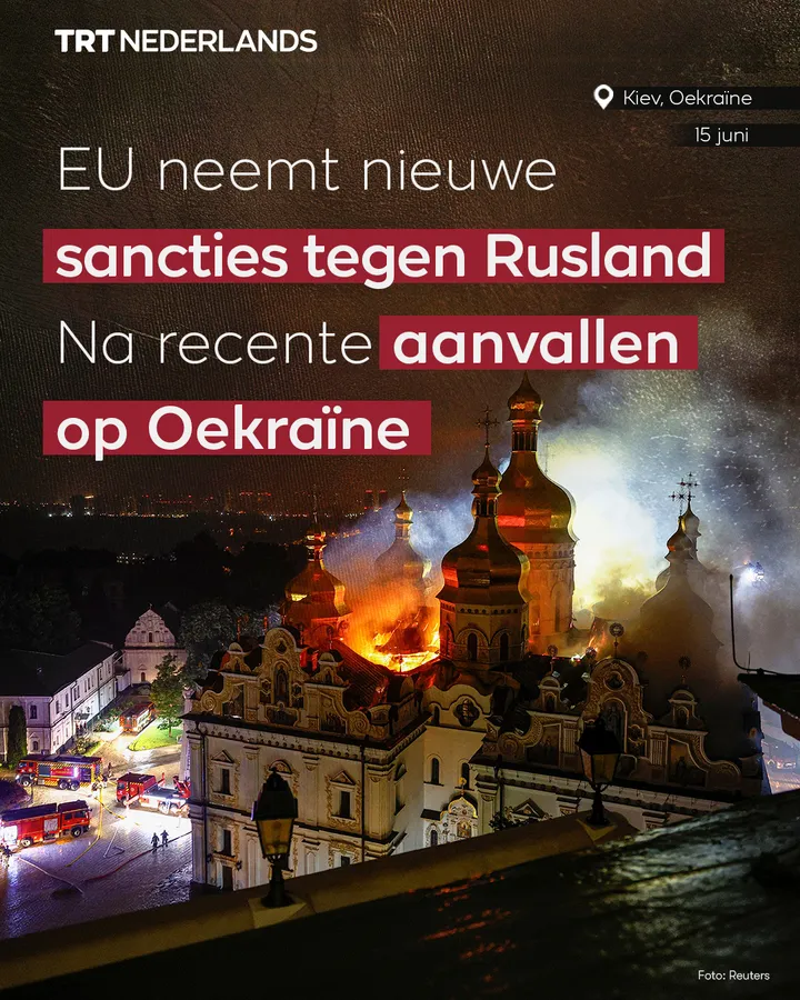 De EU neemt na recente aanvallen op Oekraïne nieuwe sancties tegen Rusland aan