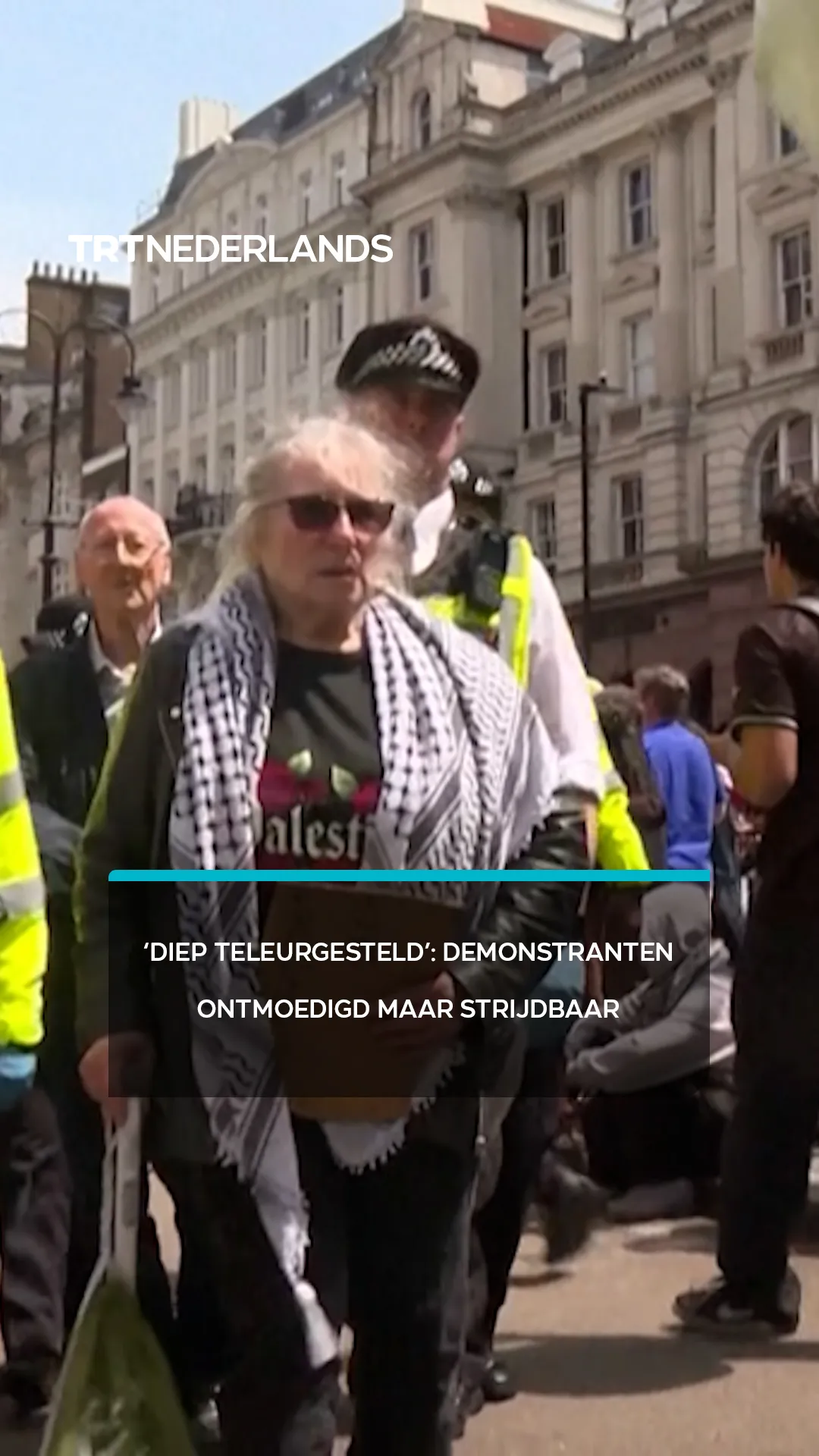 'Diep teleurgesteld': Demonstranten ontmoedigd maar blijven strijdbaar na verbod op Palestine Action
