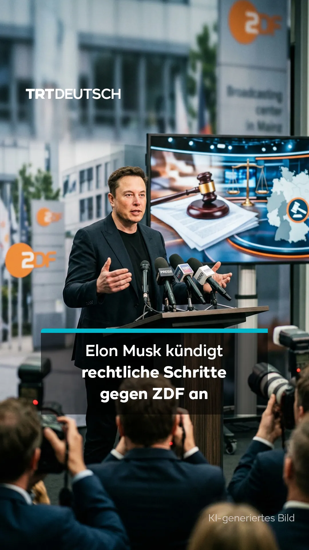 Elon Musk kündigt rechtliche Schritte gegen ZDF an