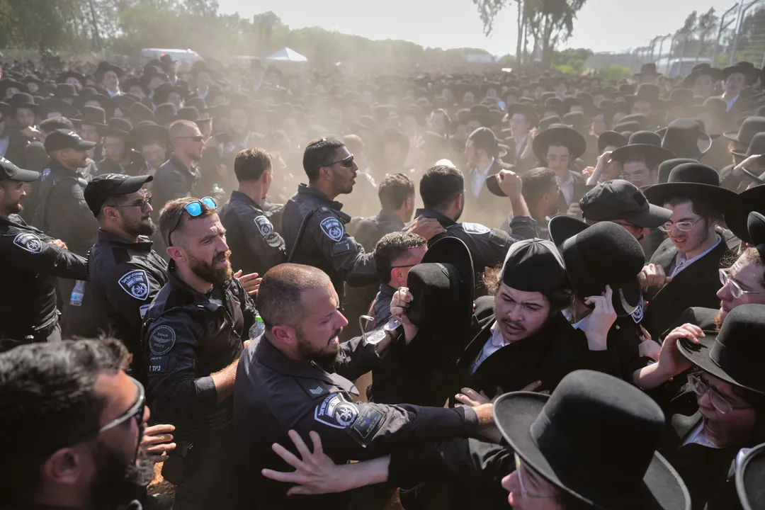 Ultraorthodoxe Israelis demonstrieren erneut gegen Wehrpflicht