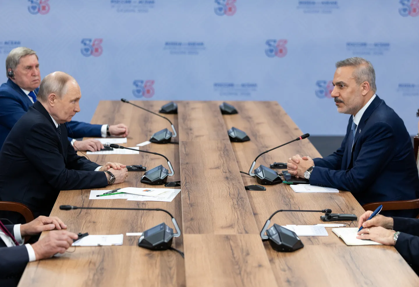 Министр Фидан встретился с Путиным в Казани