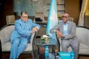 Guddoomiyaha Hay’adda SoDMA oo qaabilay kaaliyaha Wasiirka Arrimaha Dibadda Masar ee Arrimaha Afrika
