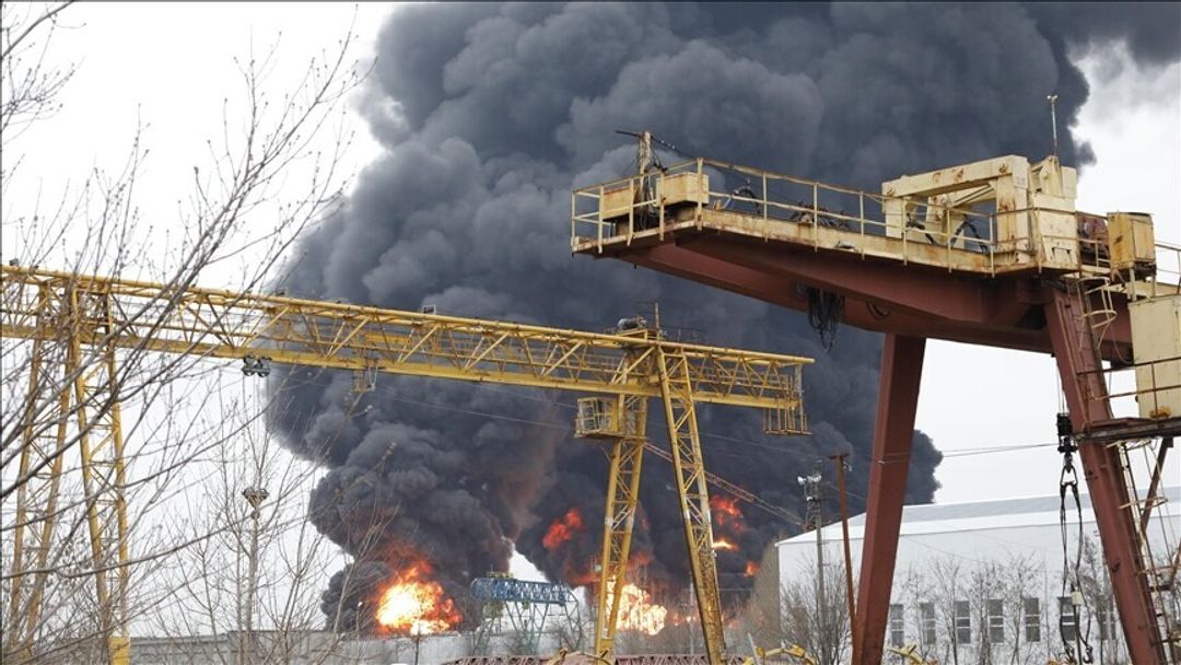 Sobyanin  Moska nën një nga sulmet më të mëdha me dronë nga Ukraina  goditet një rafineri nafte