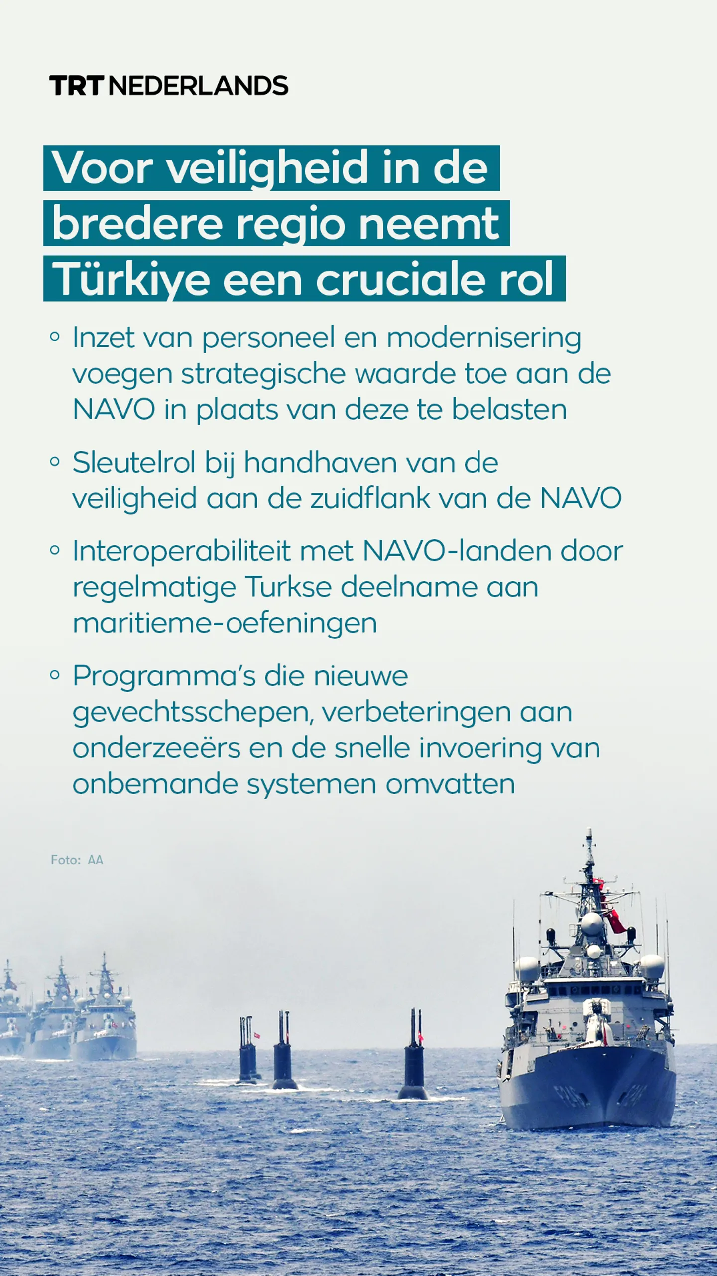 Het strategische belang van de Turkse marine voor West-Europese landen
