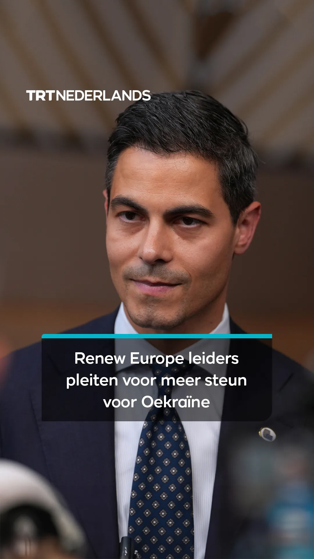 Leiders van Renew Europe arriveren in Brussel in de aanloop naar de EU-top