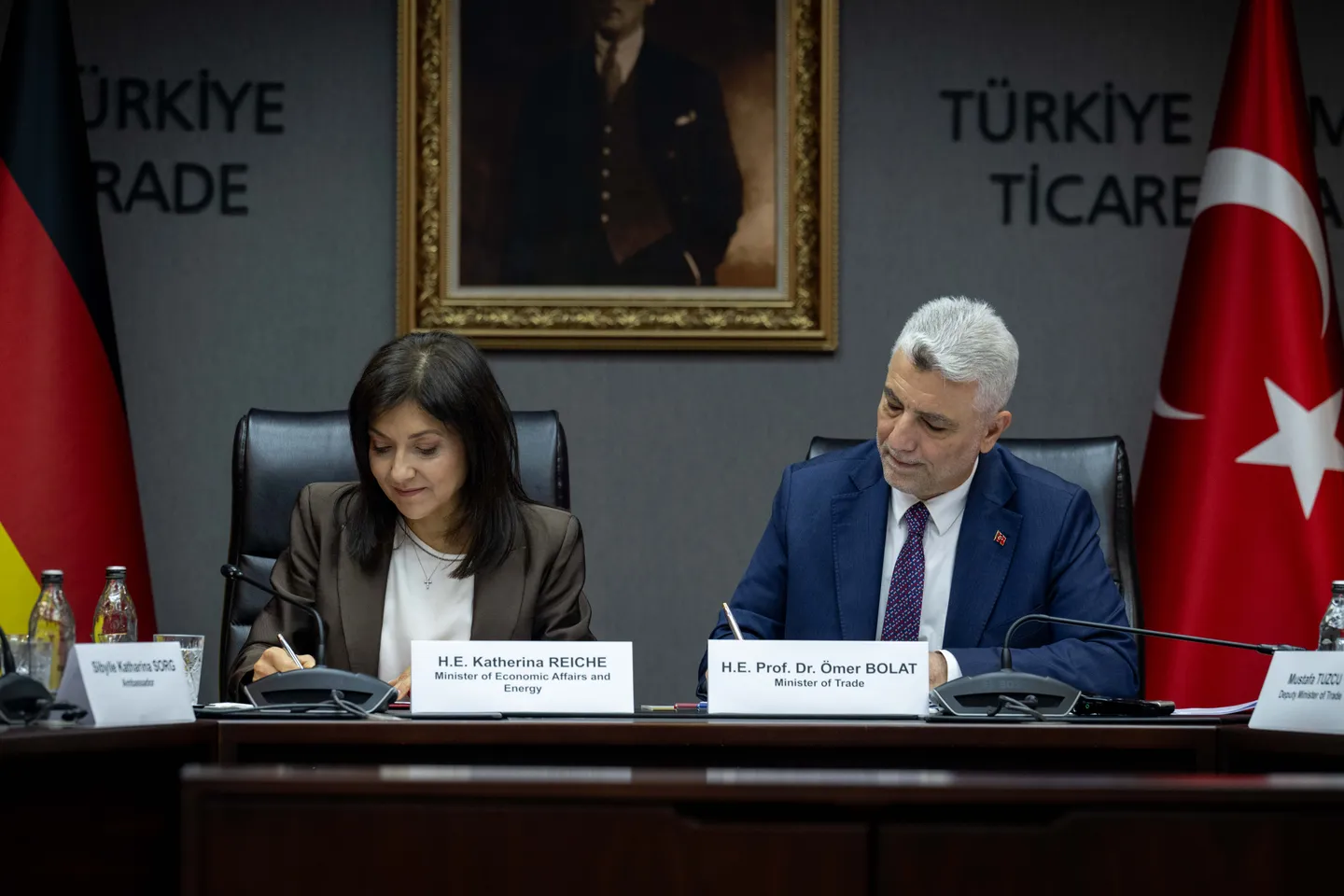 Deutschland und Türkiye wollen engere Wirtschaftsbeziehungen