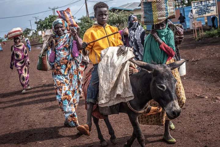 Nearly 20,000 people 'displaced' by escalating fighting in Sudan's Blue Nile