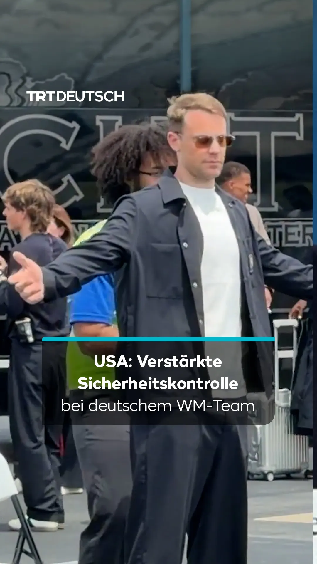 USA: Verstärkte Sicherheitskontrolle bei deutschem WM-Team