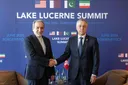 د ایران او سویس د بهرنیو چارو وزیرانو د ایران او امریکا له خبرو وړاندې وکتل