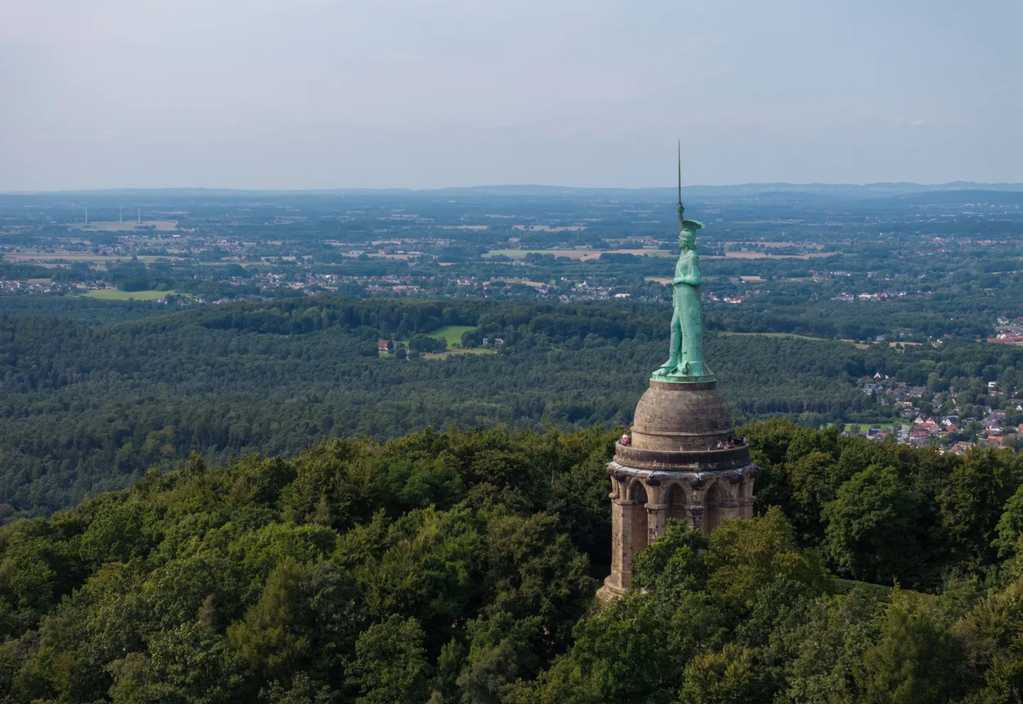 Rechtsextreme besetzen Hermannsdenkmal