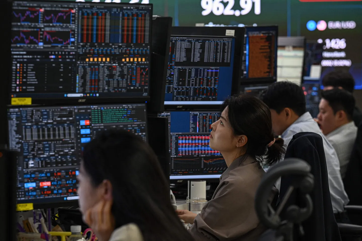 반도체 비중 높은 한국·대만 증시, 아시아 증시에 그늘 드리워