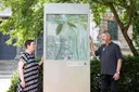 Stele erinnert an rassistischen Mord an Marwa El-Sherbini