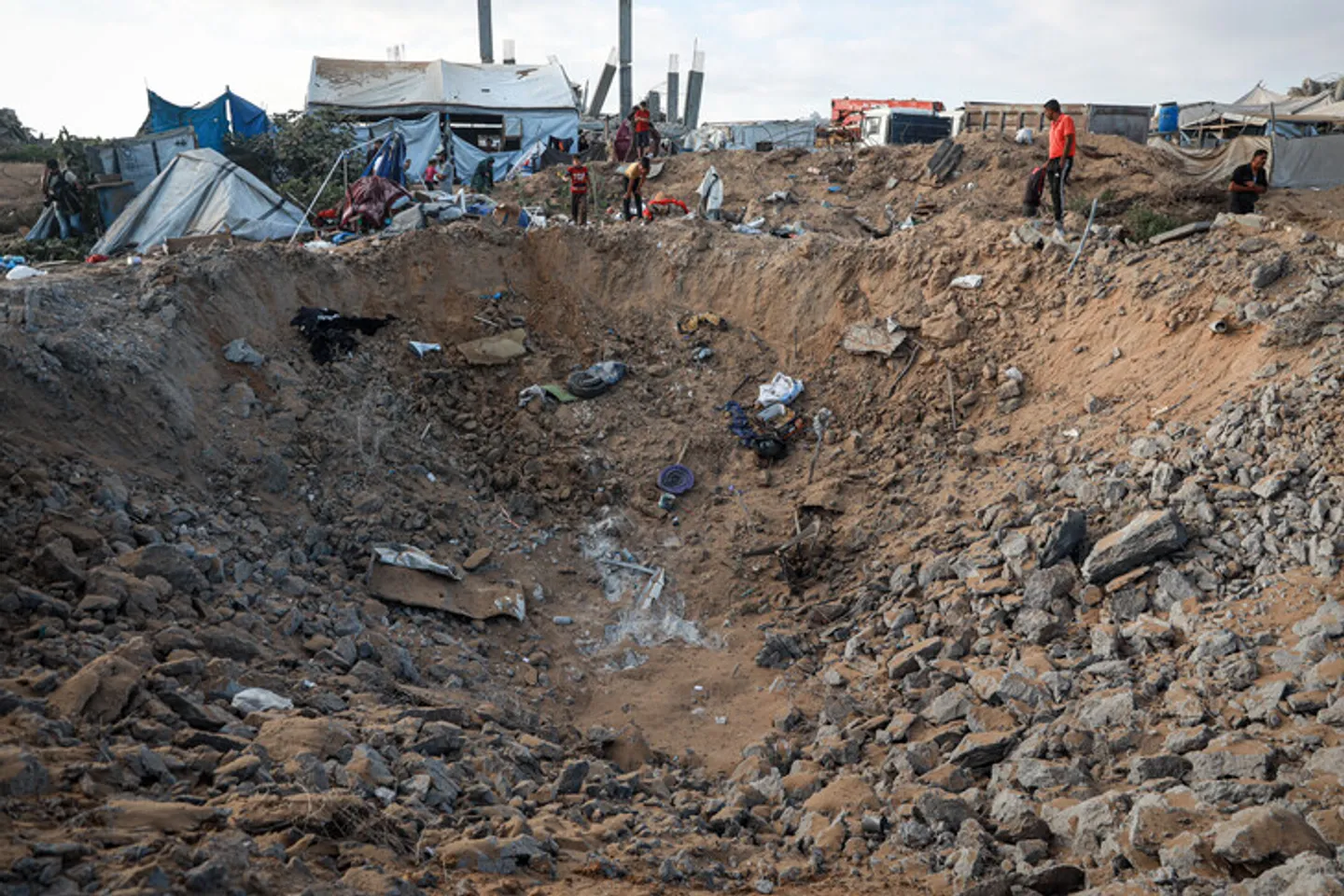 Gaza, sulmi izraelit vret një fëmijë palestinez në tendat e të zhvendosurve