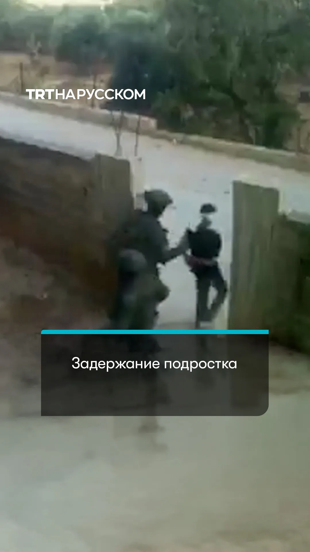 Израильские военные задержали палестинского подростка во время рейда на Западном берегу