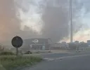 Nogmaals zware brand en rookvorming bij afvalbedrijf Renewi in Gentse haven