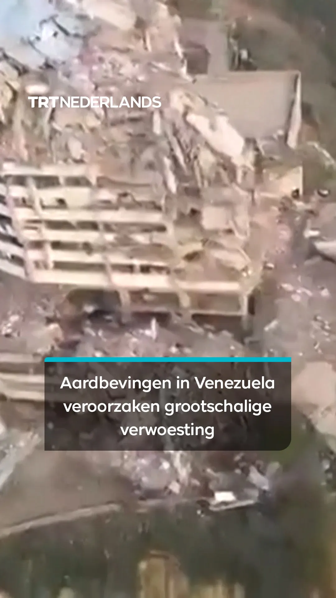 Meerdere ardbevingen veroorzaken grootschalige verwoesting in Venezuela