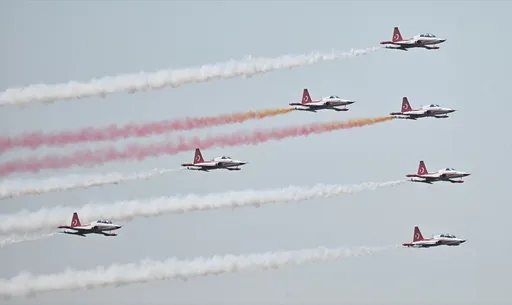 Ekipi akrobatik “Yjet Turke” tërheq mijëra spektatorë në Ditët e Forcave Ajrore të Belgjikës