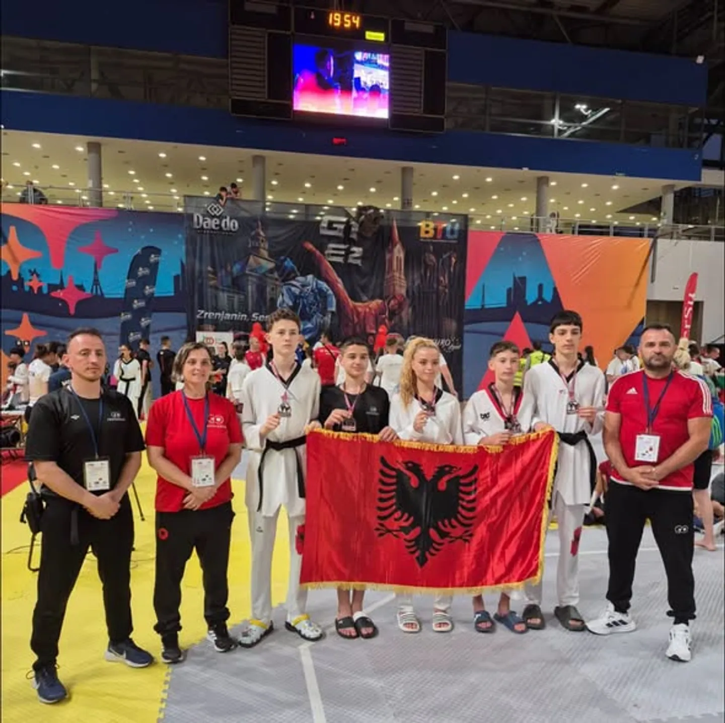 Ekipi shqiptar i Taekwondo-së, ekipi më i mirë senior në Ballkan