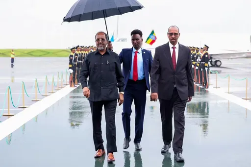 Madaxweynaha JFS Xasan Sheekh Maxamuud oo Booqasho Ku Jooga Itoobiya