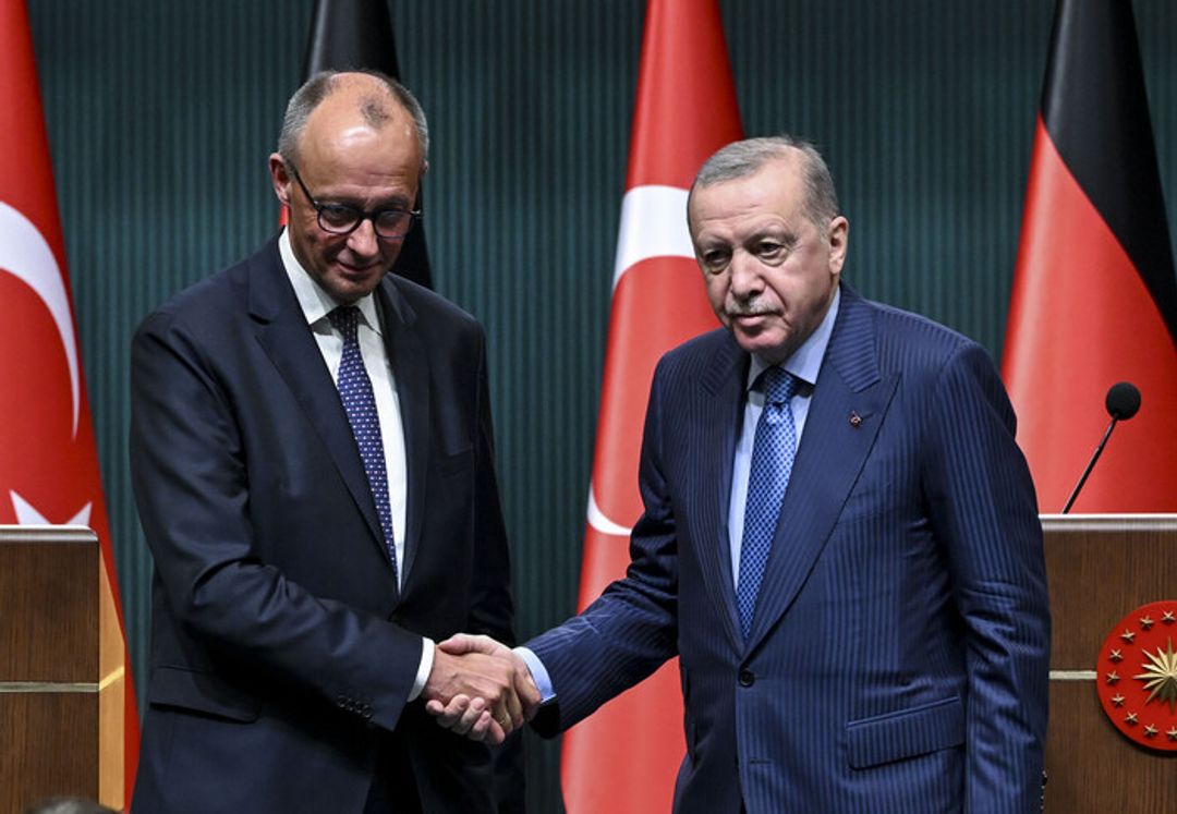Presidenti Erdoğan dhe kancelari Merz diskutojnë për çështjet globale