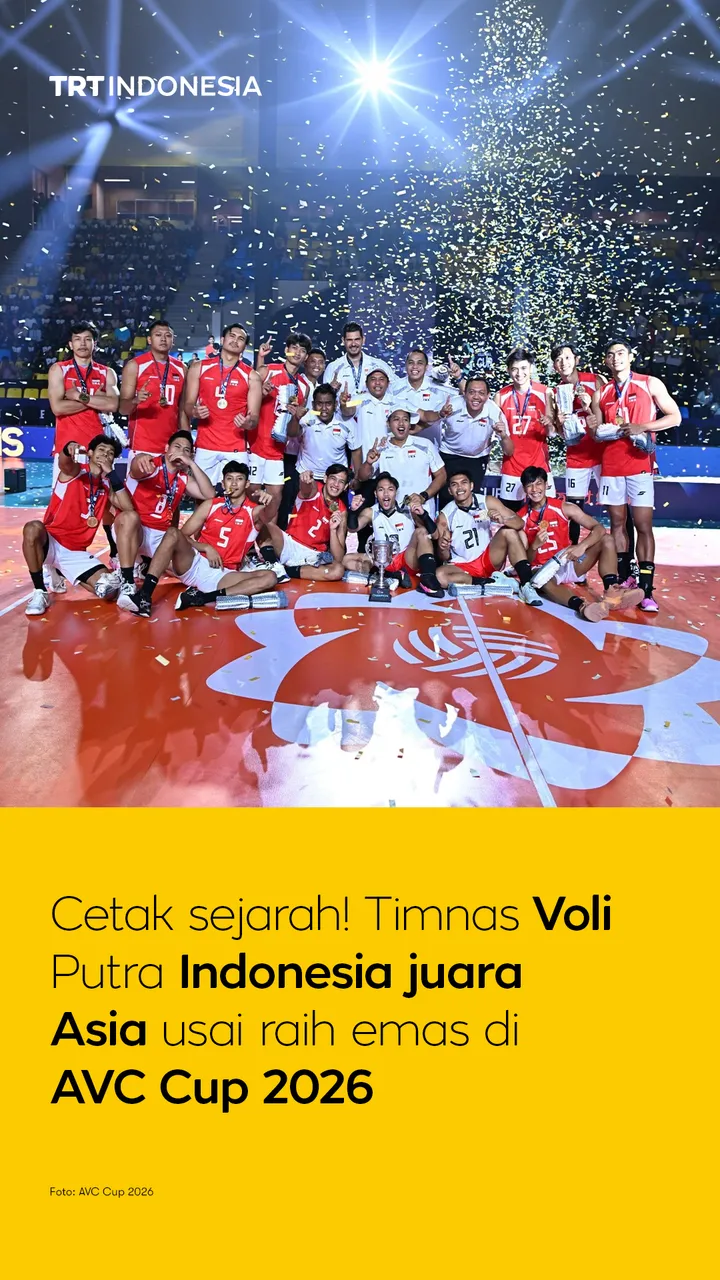 Timnas Indonesia menjuarai kejuaraan voli Asia AVC Cup di India