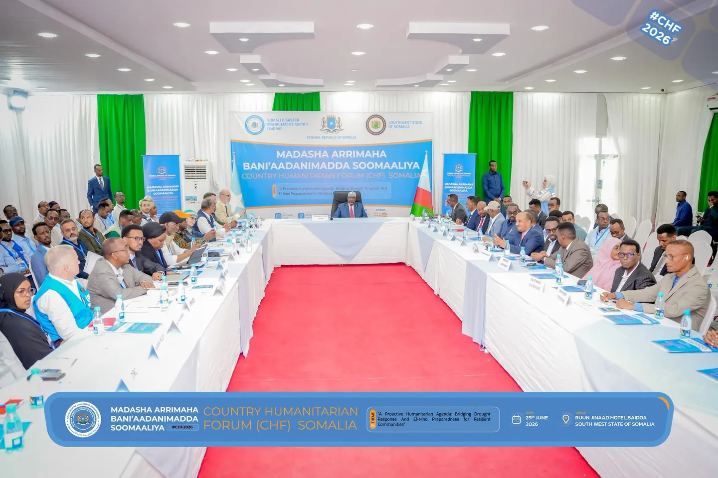 Madaxweynaha Koonfur Galbeed oo Daah-furay Madasha Gurmadka Bani’aadannimo ee Dalka: Baydhabo
