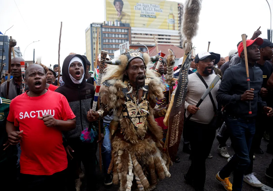 Afrique du Sud : des milliers de manifestants réclament le départ des migrants irréguliers