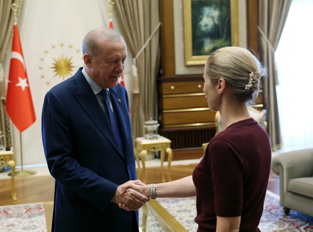 Erdogan recibe a la jefa de la diplomacia de la UE antes de la cumbre de la OTAN en Ankara