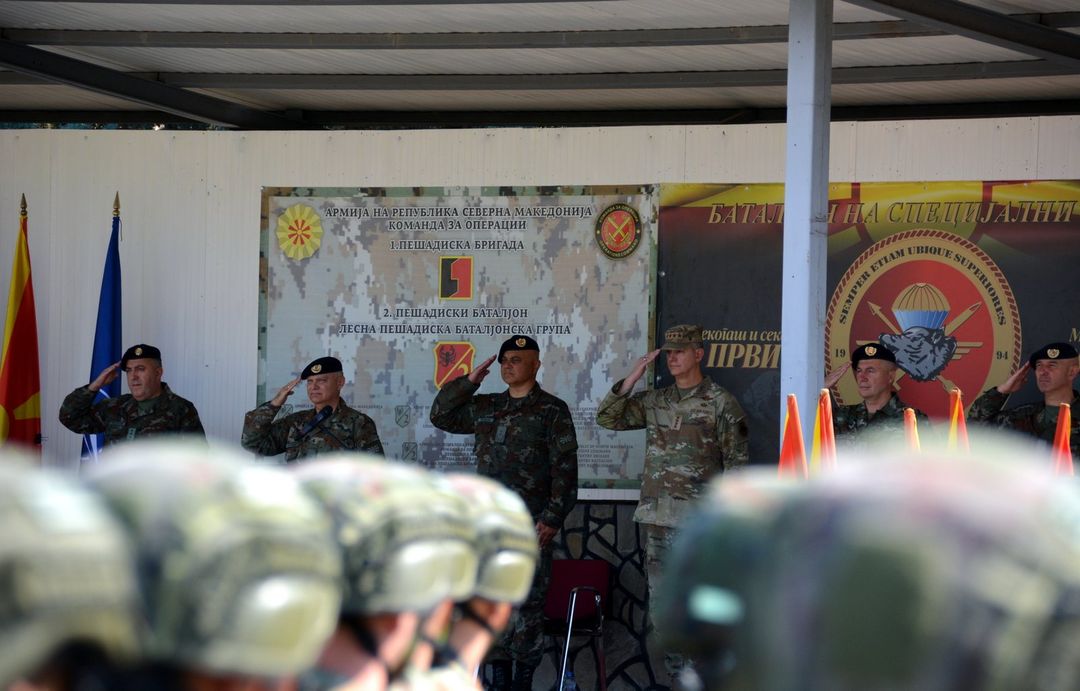 Komandanti i forcave të NATO s në Evropë viziton ushtrinë e Maqedonisë së Veriut