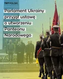 Parlament Ukrainy przyjął ustawę o utworzeniu Panteonu Narodowego