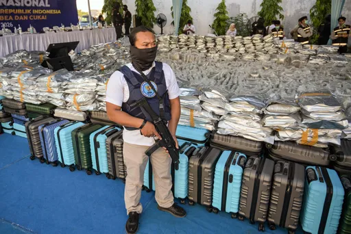 Bea Cukai sita 7,7 ton narkoba sepanjang 2026