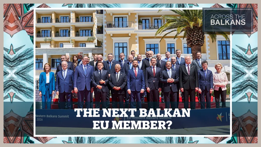 Which Balkan country is the closest to join the European Union?