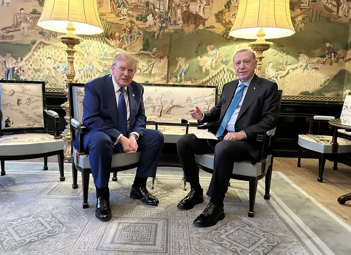 Le président américain Donald Trump en visite officielle en Türkiye mardi