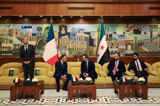 Macron becomes first EU head of state to visit Syria since Assad's ouster