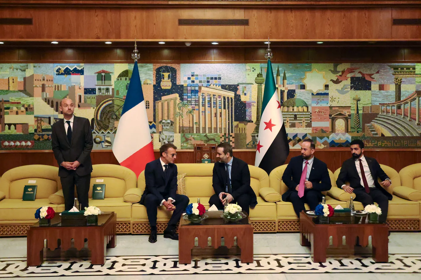 Macron becomes first EU head of state to visit Syria since Assad's ouster