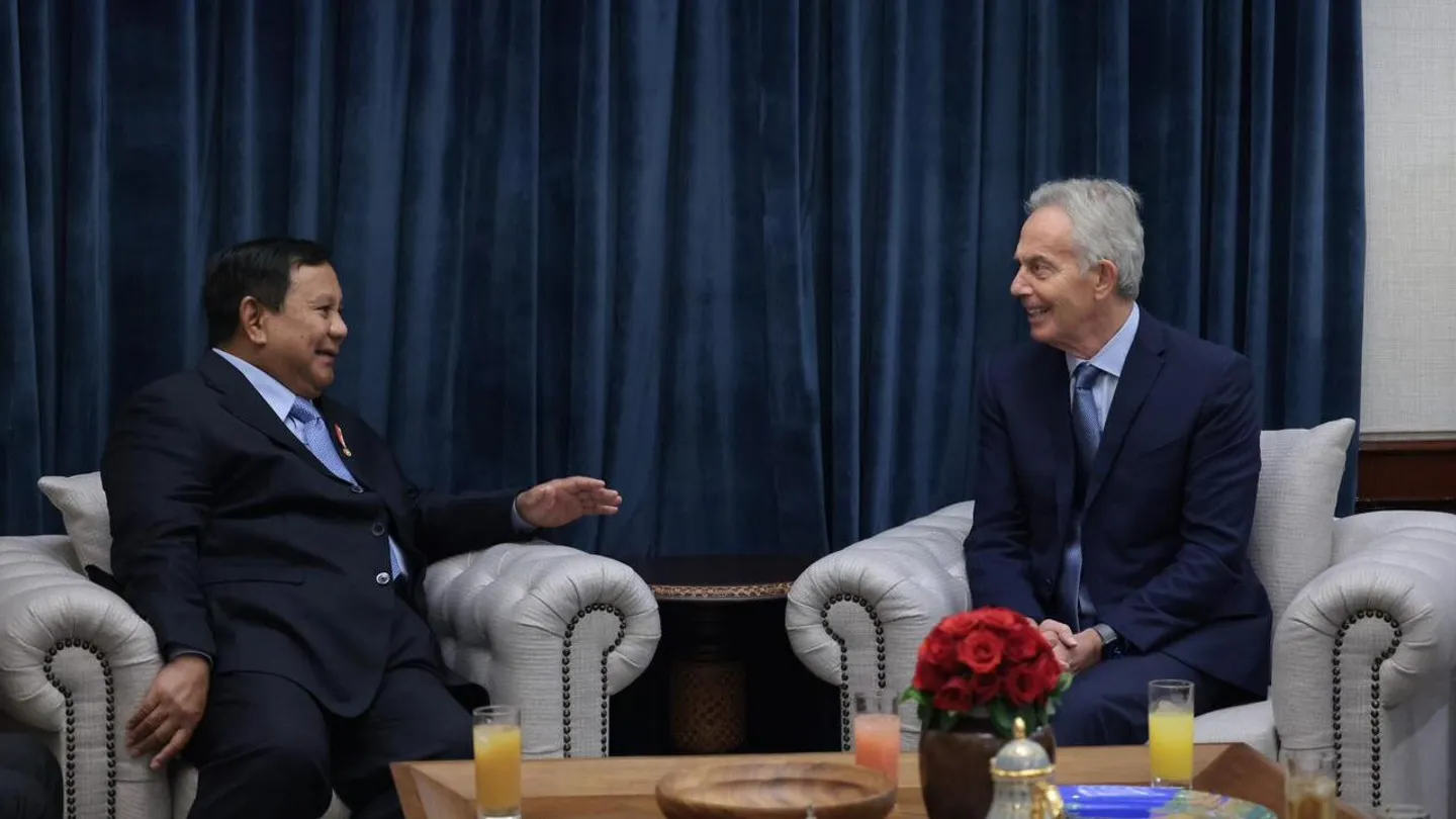 Prabowo sambut Tony Blair, bahas isu global di tengah kunjungan pemimpin dunia ke Jakarta