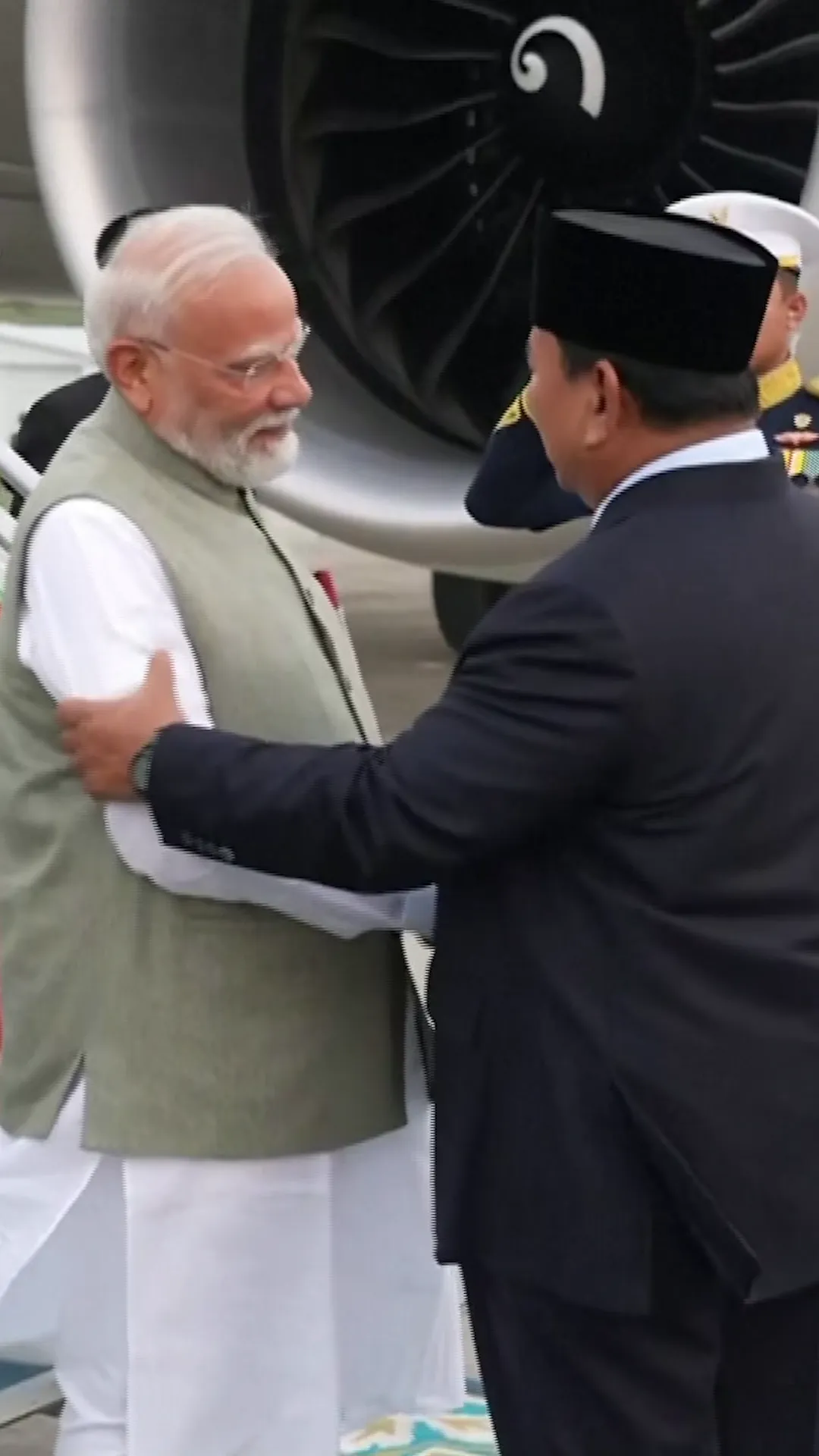 Presiden Prabowo terima kunjungan kenegaraan PM India Narendra Modi di Jakarta