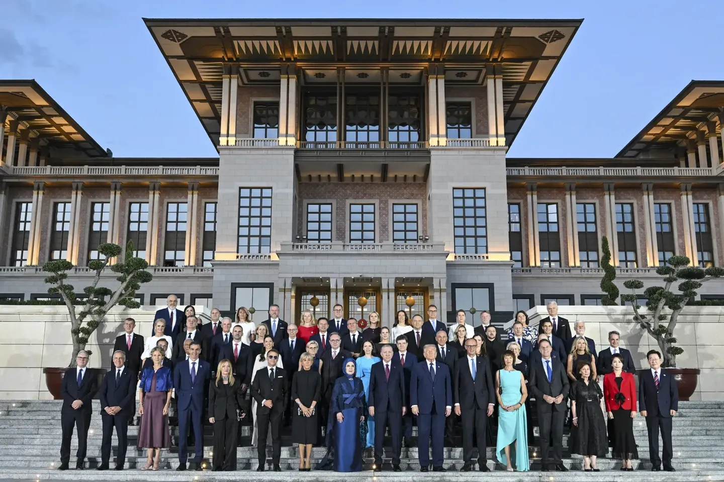میزبانی رئیسجمهور اردوغان از سران ناتو با برگزاری مراسم استقبال و ضیافت شام