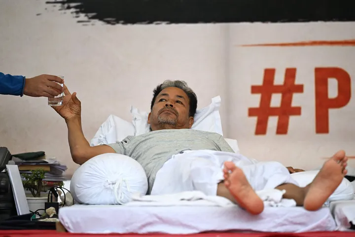 जंतर-मंतर पर सोनम वांगचुक का अनशन 20वें दिन में, डॉक्टरों ने स्वास्थ्य को लेकर जताई गंभीर चिंता