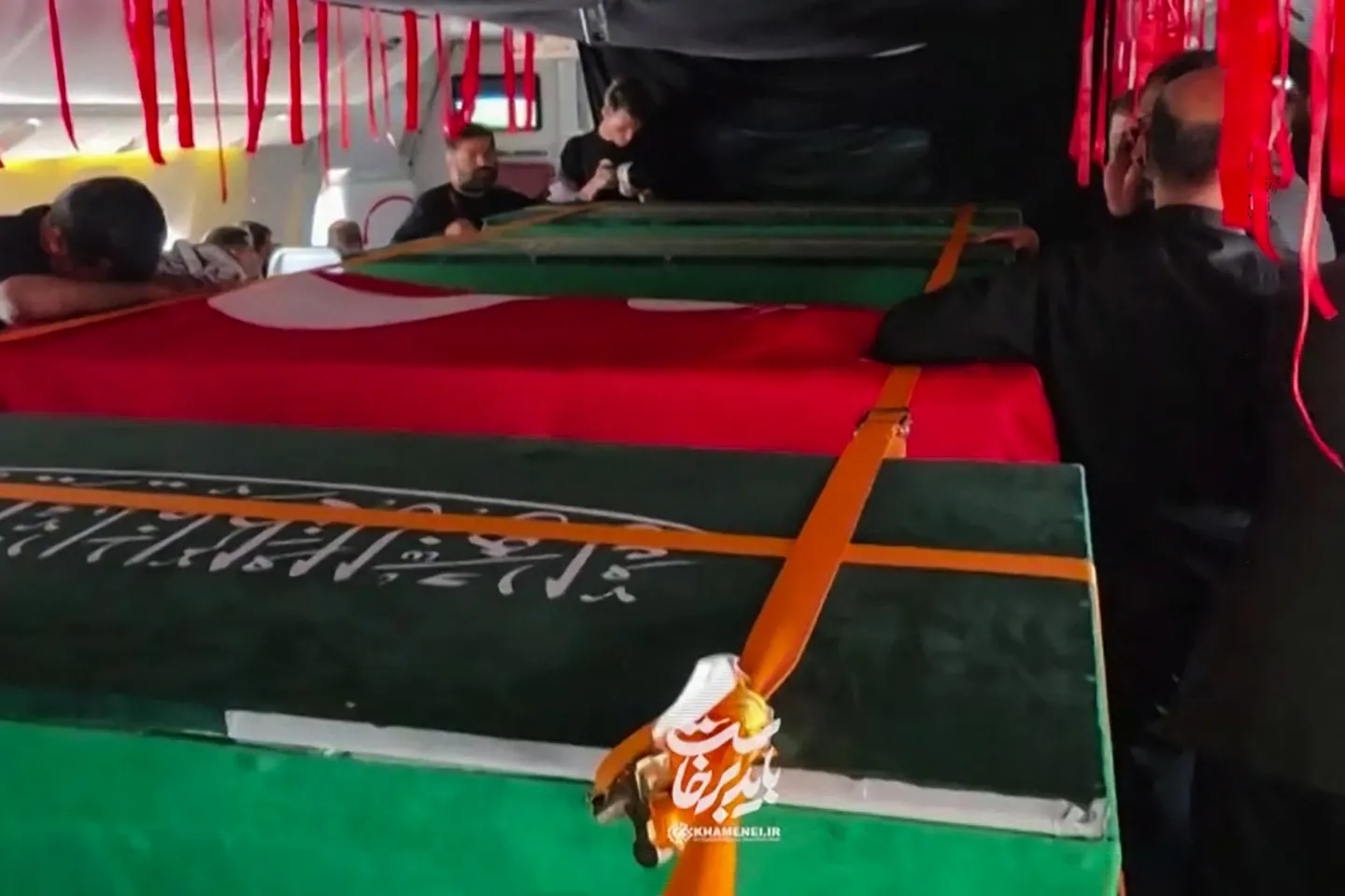 Khamenei's coffin arrives in Mashhad as Iran prepares for final burial rites
