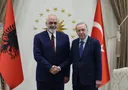 Presidenti i Türkiyes Erdoğan priti në takim kryeministrin e Shqipërisë Rama