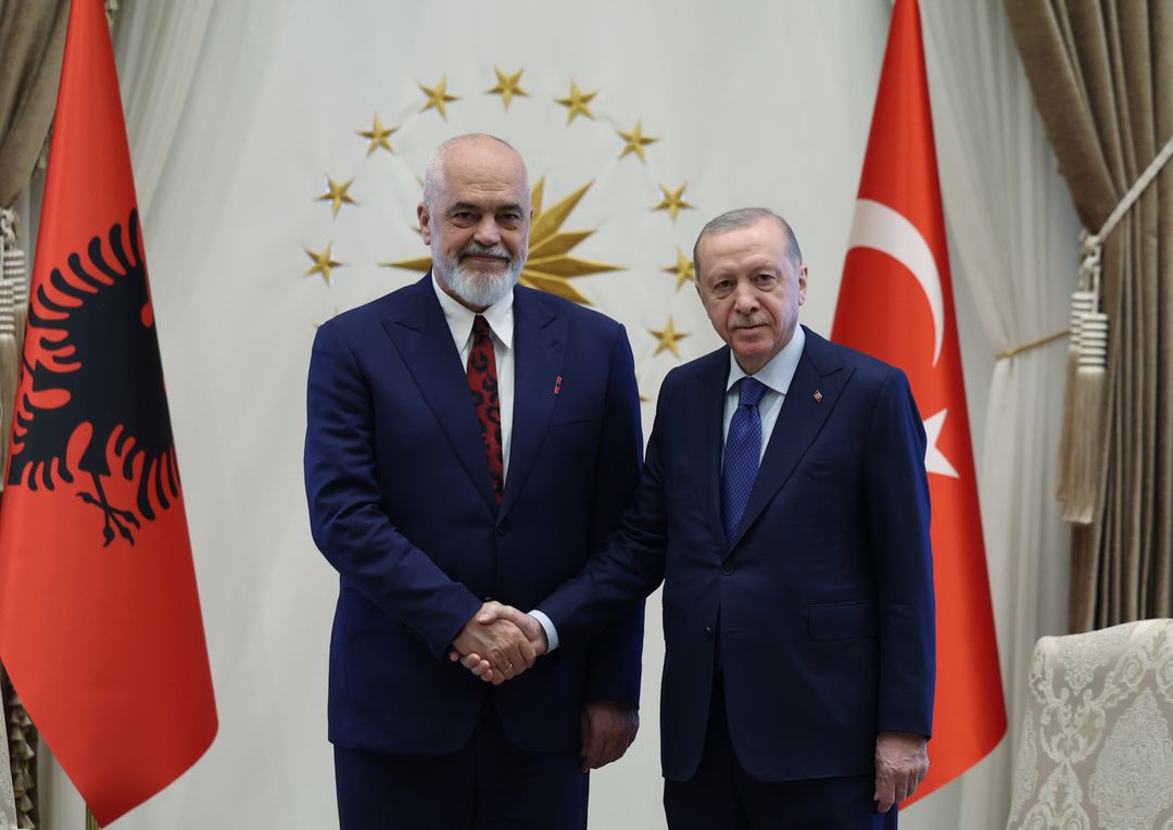 Türkiye's Erdogan hosts Albanian PM Rama on NATO summit sidelines