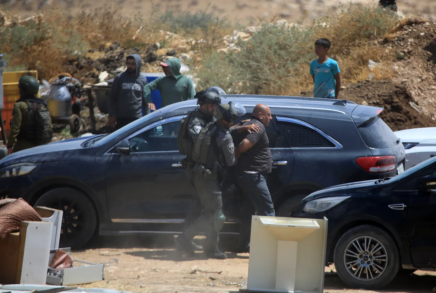 Israeli army wounds Palestinian, detains medics during occupied West Bank raid