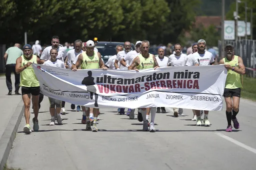 Ultramaratonci iz Vukovara stigli u Potočare: Svakog dana moramo se sjećati Srebrenice