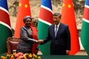China's Xi offers deals on infrastructure, mining as he hosts Namibian leader