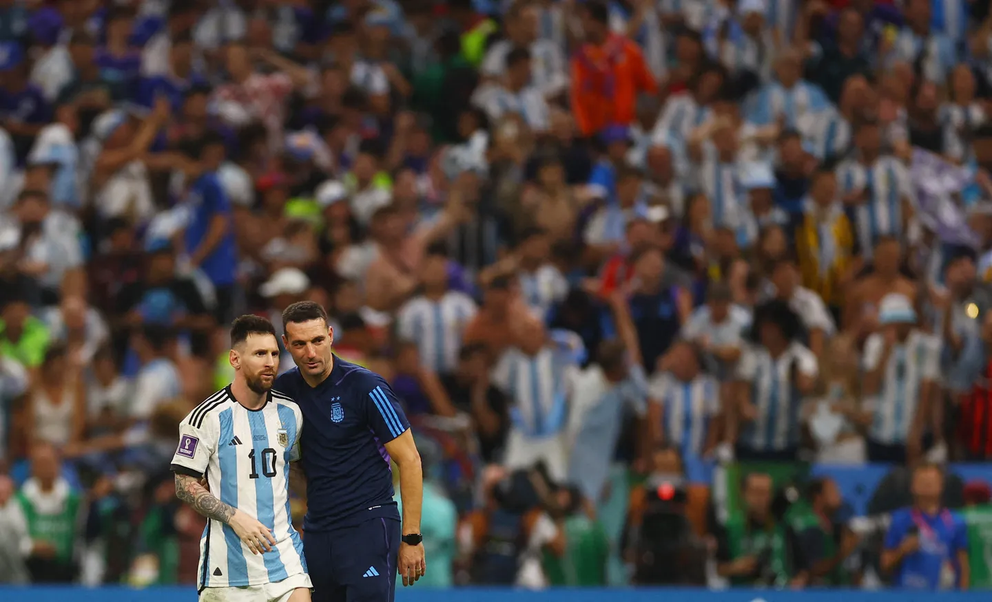 Lionel Scaloni : "Messi est une machine"