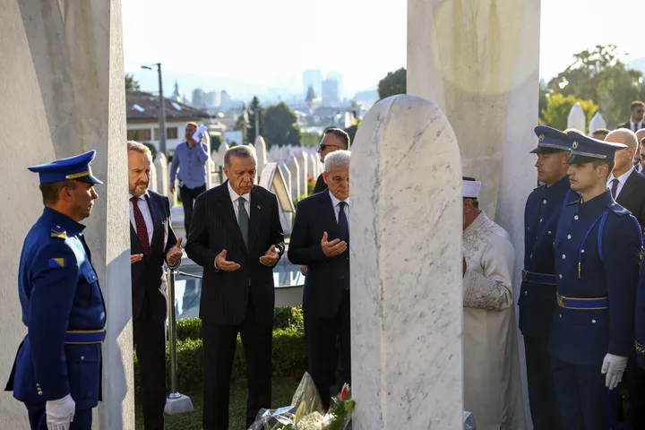Türkiye's Erdogan marks Srebrenica genocide anniversary