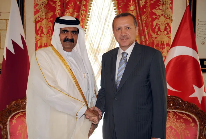 President Erdogan mourns passing of former Qatari emir